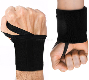 Sangles de poignet électriques professionnelles Sports Protective Durable Cotton Power lifting - Product Image 6