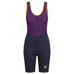 Cuissard de cyclisme violet pour homme, respirant, rembourré, léger, confortable, professionnel pour le cyclisme sur route - Product Image 1