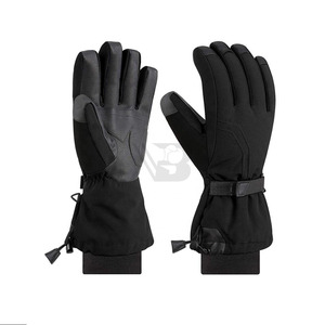 Winter Ski <b>Gloves</b> <b>Men</b> Women Unisex Leather <b>Waterproof</b> Thermal Insulated Full Finger Snowboarding Outdoor Sports Safety Pakistan - Product Image 2