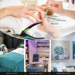 Cortadores de Uñas Acrílicas - Cortadores de Uñas Postizas Ergonómicos, Recortadores de Puntas de Uñas, Herramientas para Manicura y Pedicura - Product Image 3