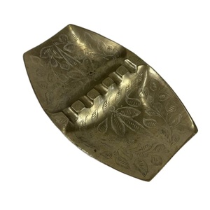 Porte-cendrier en laiton fait à la main de haute qualité nouveauté bol d'arts gravé pour fumer produit en boîte de qualité supérieure - Product Image 1