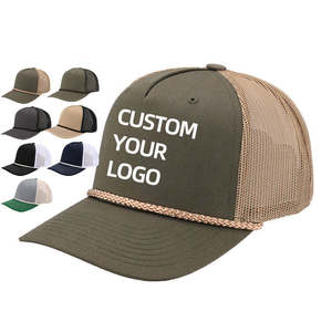 Custom Trucker Hats Wholesale Mesh Snapback Caps With Woven <b>Patch</b> Logo 5 Panel Foam Cap For Sports Apparel Retail Collections UK - Product Image 2