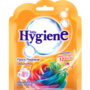 Désodorisant textile 8g Happy Sunshine Scent Hygiene, désodorisant textile longue durée, parfum rafraîchissant, désodorisant d'ambiance - Product Image 1