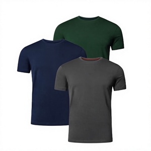 เสื้อยืดคอกลมผู้ชายสำหรับกิจกรรมกลางแจ้ง น้ำหนัก 180 กรัม แห้งเร็ว ผ้าถักเรียบ สีพื้น แขนสั้น สวมใส่สบาย ไม่เป็นขุย ทรงเข้ารูป - Product Image 1