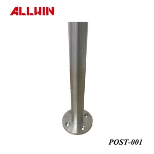 Tấm Kính Inox Một Khe Lan Can Lan Can Vuông Post - Product Image 4