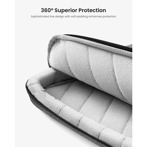 Bolsos para portátil de color gris claro para hombres y mujeres, resistentes a los arañazos, cómodos y duraderos, con almohadilla para el hombro, respetuosos con la piel, para hombres y mujeres - Product Image 3