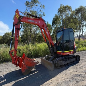 Excavadora de cadenas Kubota KX080-3 de alta potencia de excavación, asequible, en venta con envío a todo el mundo - Product Image 4