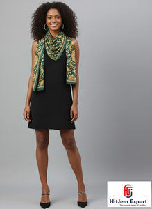 Bufandas cuadradas al por mayor de primera calidad, tela suave ligera, accesorios de moda con estilo, ideales para suministro de MOQ bajo - Product Image 6