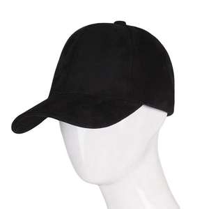 Casquette de baseball vierge en suède synthétique à 6 panneaux, colorée, pour adultes, personnalisable, pour festivals et fêtes, vente en gros - Product Image 4