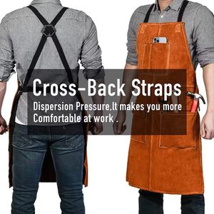 Handmade Breathable Comfortable Unisex Apron with Tool Pockets Versatile Customized Logo Printed for Crafters and Artisans - Product Image 4