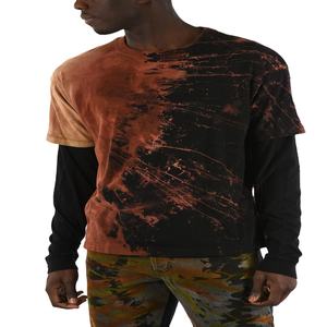 Custom High Quality Oversized Acid Washed T-<b>shirt</b> <b>Men</b> Cotton O Neck Design Vintage T-<b>Shirt</b> - Product Image 1