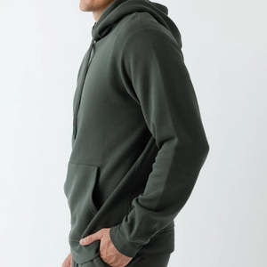 Sudaderas con Capucha de Invierno para Hombre, 100% Algodón, Peso Pesado, 340 GSM, Gruesas, Unisex, con Logotipo Bordado Personalizado - Product Image 1