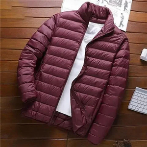 Oem Wholesale Casual Street Winter Hood Puffer Coat <b>Jacket</b> Custom Waterproof Down Puffer <b>Jacket</b> for Men - Product Image 5