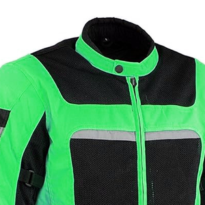 Chaqueta Protectora Impermeable para Motocicleta Unisex Personalizada, Impresión Reflectante, Transpirable, para Todas las Estaciones, Textil, para Motociclistas y Carreras - Product Image 5