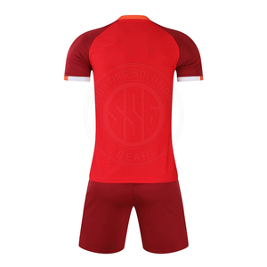 Tenue de football pour hommes, nouvelle saison, tissu doux, uniforme de football léger et respirant, style de jeu pour équipe - Product Image 2