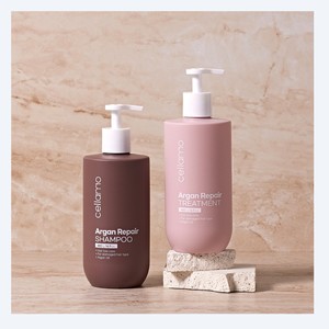 Fabricants de produits capillaires Cellamo Korean Argan Repair Treatment Fabriqué en Corée 480ml 480g Crème huileuse rouge - Product Image 2