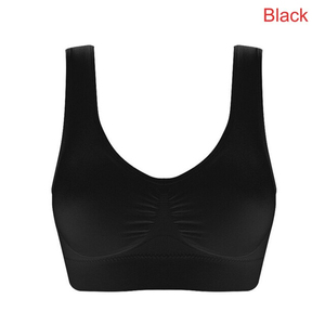 Sujetador deportivo cómodo sin costuras para mujer con almohadillas extraíbles, sujetador de doble capa, Top corto para mujer, ropa deportiva que absorbe el sudor, sujetador S-6XL - Product Image 3