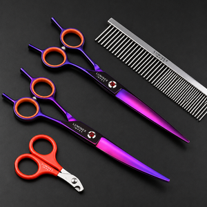 Ciseaux professionnels pour toilettage des animaux, pour couper les poils des animaux, ciseaux de toilettage pour une coupe lisse et facile, professionnels - Product Image 3