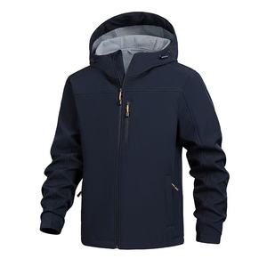 Veste softshell tactique de randonnée imperméable coupe-vent pour homme avec logo personnalisé - Product Image 1