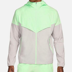 Chaqueta ligera para correr con revestimiento de silicona para hombre, chaqueta repelente al agua para correr, chaqueta de entrenamiento para hombre, cortavientos - Product Image 6