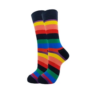Calcetines Deportivos Unisex Personalizados para Amantes del Deporte, en Grandes Cantidades, Coloridos, a Rayas, de Algodón y Fibra de Bambú, Estilo Casual de Negocios - Product Image 5