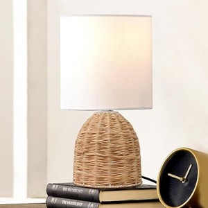 Base de lampe de table en bois de rose sculpté de luxe avec accents en pierre - Vente en gros - Product Image 4