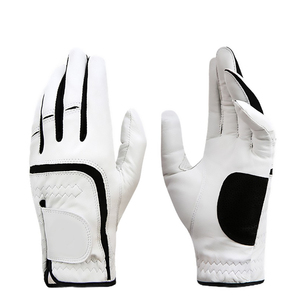 Guantes de Golf de Piel de Cabretta Premium para Hombre, Agarre Suave, Diseño Transpirable, Logotipo Personalizado, Guantes de Golf de Piel de Oveja para Hombre y Mujer - Product Image 1