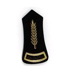 Épaulettes de cérémonie personnalisées en toile légère pour uniformes maçonniques, loges et défense personnelle - Product Image 2