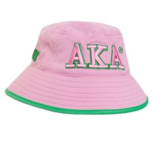 Pink Flexfit Embroidered Bucket <b>Hat</b> Women's Casual Outdoor Sun <b>Hat</b> Fashion Headwear Adjustable <b>Cap</b> Stylish Everyday Wear - Product Image 1