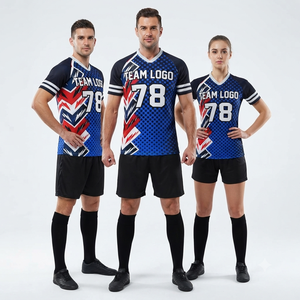 ชุดยูนิฟอร์มแฮนด์บอลแบบสั่งทำพิเศษ คุณภาพสูง ชุดเสื้อและกางเกงขาสั้นแบบซับลิเมชั่น สำหรับสโมสร โรงเรียน ลีก และการฝึกซ้อม - Product Image 5