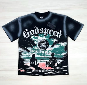 เสื้อยืดโอเวอร์ไซส์ผู้ชายผ้าฝ้าย 100% พิมพ์ลายโลโก้ Six Trend Sports แบบ DTG สไตล์เรโทร ลุคซักยับ ระบายอากาศได้ดี เป็นมิตรกับสิ่งแวดล้อม แห้งเร็ว แขนสั้น - Product Image 2