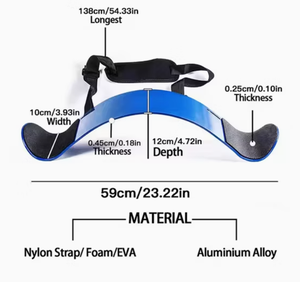 Support de musculation pour biceps réglable en aluminium avec ceinture de maintien et capacité de charge de 15 lb pour entraînement professionnel - Product Image 4