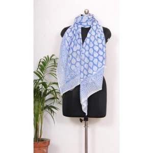 Wholesale 100% Cotton Block Print Sarong Bikini Cover Pareo Handmade rectangle shape Scarf & <b>Handkerchief</b> Print Scarf beach wear - Product Image 2