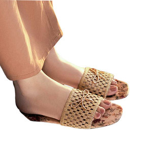 บริการ OEM รองเท้าสไลด์พิมพ์ลายกันลื่น บุผ้ากำมะหยี่ พื้นรองเท้าหนังแท้ ผลิตตามสั่ง ปริมาณมาก รูปแบบล่าสุด - Product Image 1