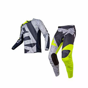 Nuevo Conjunto Deportivo Cómodo para Motocross, Jersey y Pantalones Cortos para Carreras de Motos, Ropa de Motociclismo MX - Product Image 1