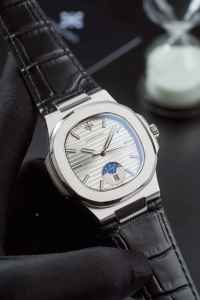 นาฬิกาสปอร์ตอัตโนมัติสำหรับผู้ชาย Alexander Ferros 6122S-02 หน้าปัดแซฟไฟร์ สายหนัง ตัวเรือนสแตนเลสสตีล กันน้ำ 5BAR - Product Image 5