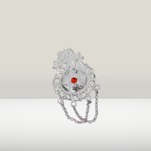 Broche de Aleación para el Cabello de Mujer, con Cristales, para Bodas, Aniversarios y Compromisos, Venta Caliente - Product Image 1