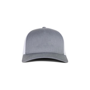 Gorra Trucker Unisex Gris Blanca de Malla, 6 Paneles, Ajustable, Casual, Primavera Verano, Talla Adulto - Product Image 2