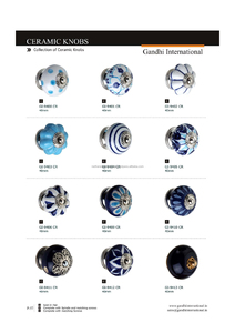 Precio de fábrica, perillas de gabinete Vintage antiguas, perilla de puerta de flores de nuevo diseño de alta calidad, perilla decorativa de cerámica, manija de puerta - Product Image 6