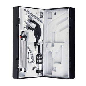 Laryngoscope manuel en acier inoxydable à fibres optiques, lames McCoy, ensemble de lumières LED, certifié CE, réutilisable, JAMSO INDUSTRIES, pour adultes - Product Image 5