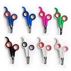 Hot Selling Stainless Steel <b>Scissors</b> for Cats Pet Nail Shear with Plastic Handle - Product Image 4