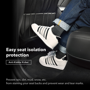 Anti-Kiddie Kicker Car Seat Cover Premium Protection for Little Feet - Product Image 2