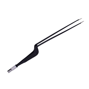 Azicon's European Bayonet Non-Stick Bipolar Forceps - Autoclavable Solid Silver Tips Bipolar Forceps with Standard Flat <b>Plug</b> - Product Image 5