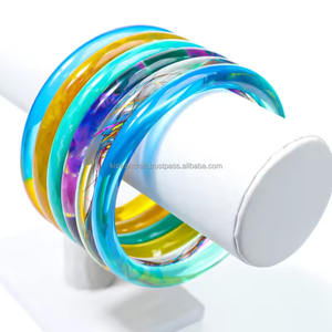 Asas coloridas de resina, asas redondas para monedero, Asa de bolso de resina para Bolsos De Mujer a la moda, accesorios, piezas de bolsa de resina - Product Image 2