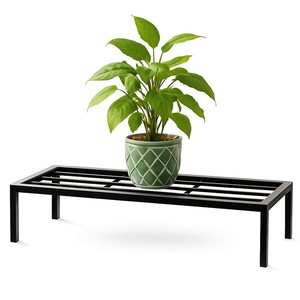 Metal Plant Stand with <b>Ceramic</b> <b>Pot</b> Wholesale | Modern Indoor Planter Holder - Product Image 1