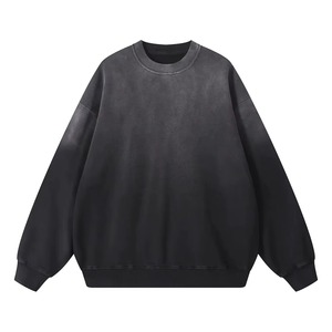 เสื้อสเวตเชิ้ตคอกลมโอเวอร์ไซส์สำหรับผู้ชาย พิมพ์ลายดิจิทัล ผ้าถัก น้ำหนักเบา ใส่สบาย เหมาะสำหรับฤดูหนาว เป็นมิตรต่อสิ่งแวดล้อม แห้งเร็ว ระบายอากาศได้ดี - Product Image 4