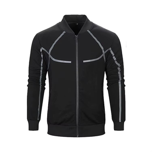 Conjuntos Deportivos Transpirables de Invierno para Hombre, Ropa Deportiva para Gimnasio, Conjunto de Entrenamiento, Tela de Spandex/Poliéster, Proveedor al por Mayor - Product Image 3