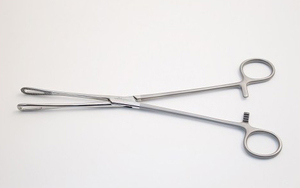 Pinzas de sujeción Rampley de 24.5 cm con mordazas dentadas atraumáticas AISI Sta HC-CL-213 para procedimientos quirúrgicos/dentales/veterinarios Clase I - Product Image 2