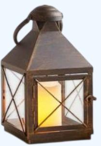 Vente en gros de lanternes portables écologiques en métal et en verre avec finition bronze antique, lanterne à bougie pour mariage et extérieur - Product Image 4