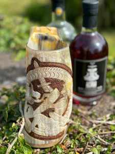 Mug à boire en corne de buffle naturelle de qualité supérieure, fait main, style rustique, inspiré des Vikings, avec poignée confortable, sans danger pour les aliments. - Product Image 2